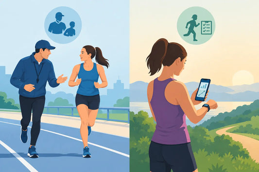 Coached Training Versus Self Coaching for Runners
