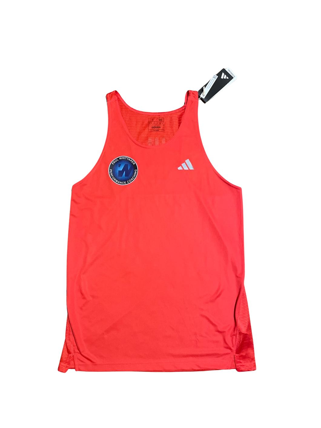 PW Performance Red Singlet (Mens)