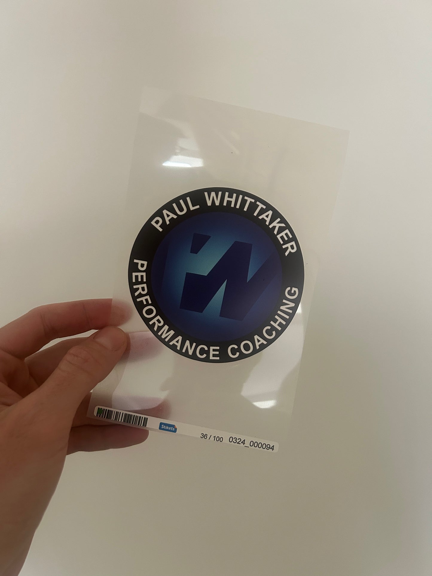Iron on PW Performance Badges - Pack of 3