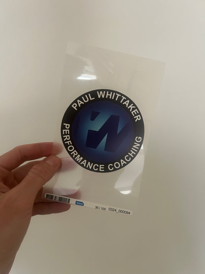 Iron on PW Performance Badges - Pack of 3